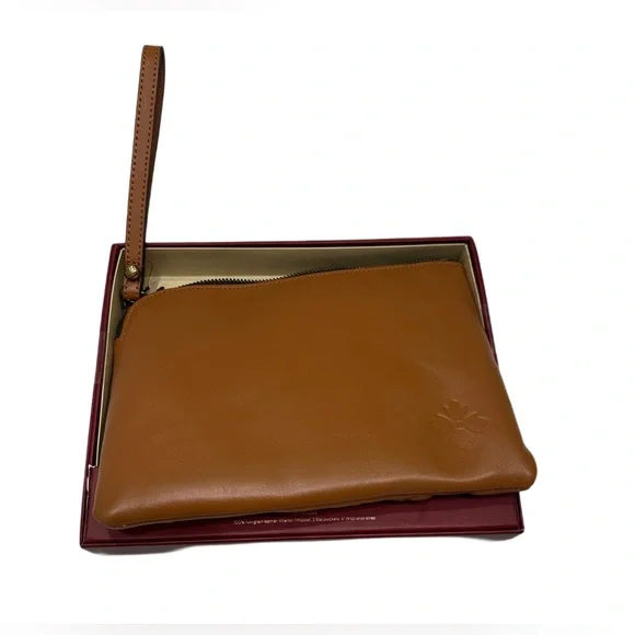 Patricia Nash Cassini Florence Wristlet NWT - Tooled Leather Brown - Picture 3 of 3